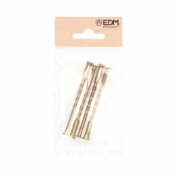 Multi-cut through bolt EDM TRN02 Steel M4 x 75 mm (4 Units)