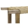 Bench DKD Home Decor Natural Rope Mango wood 127 x 41 x 48 cm 127 x 41 x 47 cm