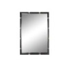 Wall mirror Home ESPRIT Black Golden Crystal Iron 64,5 x 5 x 96,5 cm