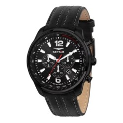 Men's Watch Sector OVERSIZE Black (Ø 48 mm)