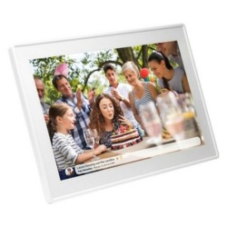 Digital photo frame Denver Electronics White (15,6")