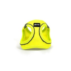 Dog Harness Gloria Trek Star 32,8-35,4 cm 45-47 cm Yellow M