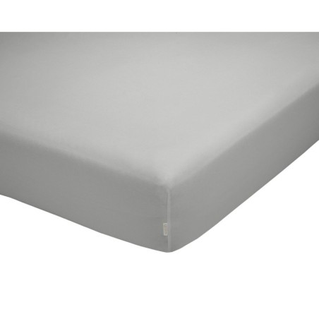 Fitted bottom sheet Alexandra House Living QUTUN Pearl Gray 180 x 200 cm