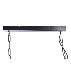 Ceiling Light DKD Home Decor 114 x 29 x 42 cm Black Metal 50 W