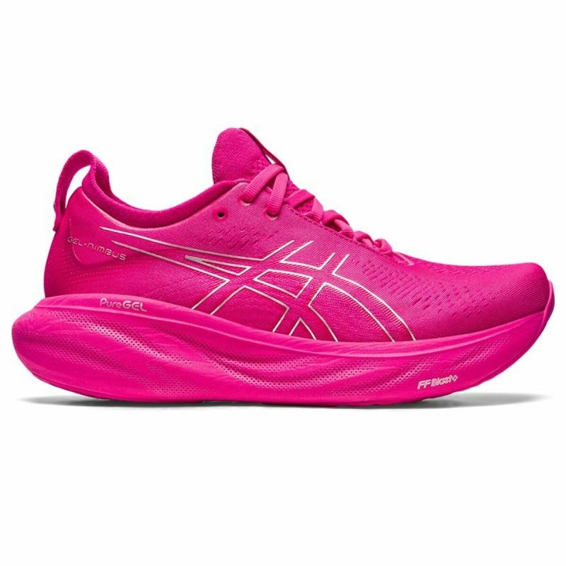 Running Shoes for Adults Asics Gel-Nimbus 25 Lady Fuchsia