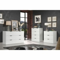 Chest of drawers Trelleborg White 78 x 40  x 80 cm