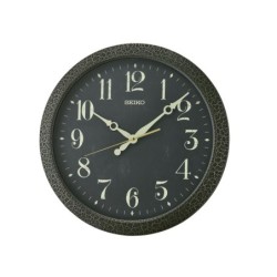 Wall Clock Seiko QXA815K Black Plastic