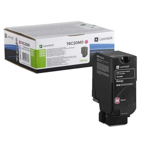 Toner Lexmark 74C20M0 Black Magenta