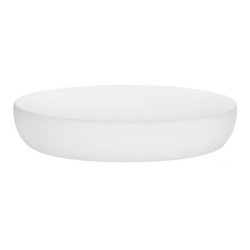 Soap dish Andrea House Matt White Polyresin (13,5 x 9 x 2,5 cm)