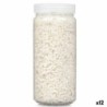 Decorative Stones White 2 - 5 mm 700 g (12 Units)