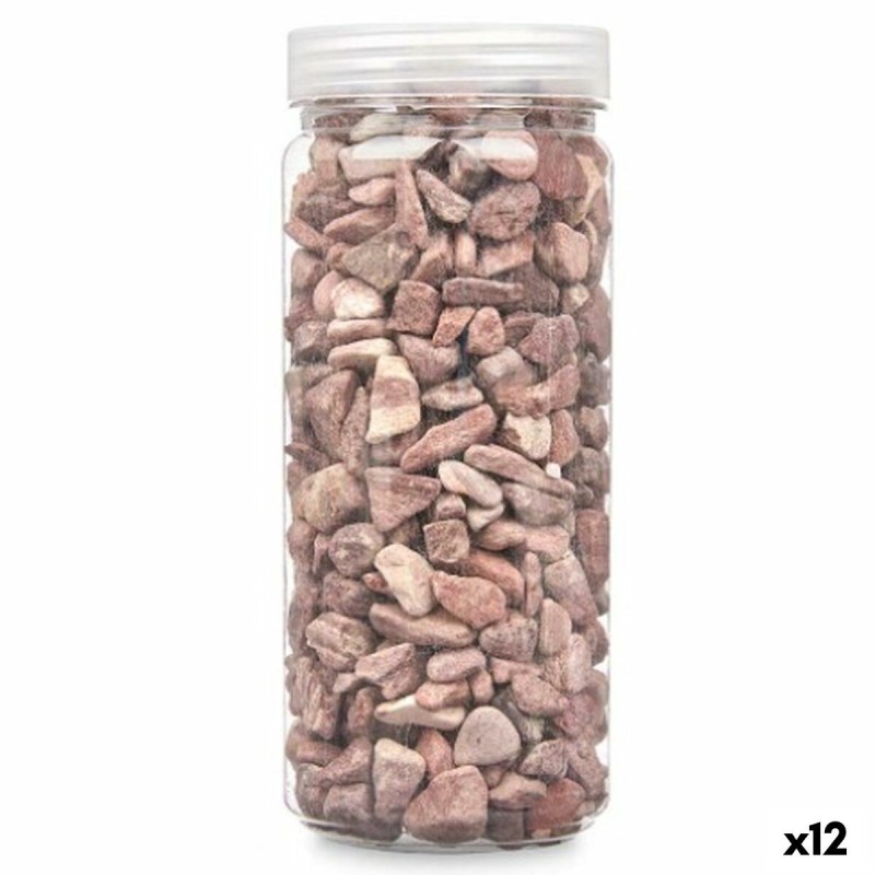 Decorative Stones Red 10 - 20 mm 700 g (12 Units)