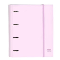 Ring binder Safta Rosa Pink (27 x 32 x 3.5 cm)