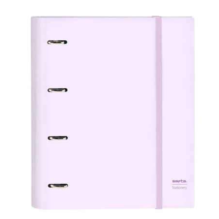 Ring binder Safta Lila Lilac (27 x 32 x 3.5 cm)