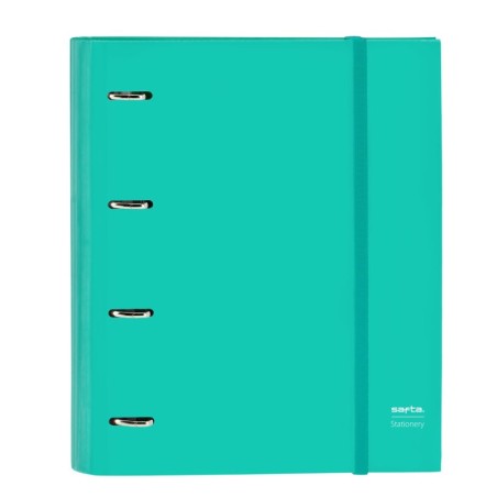 Ring binder Safta Turquesa Turquoise (27 x 32 x 3.5 cm)