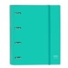 Ring binder Safta Turquesa Turquoise (27 x 32 x 3.5 cm)