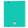 Ring binder Safta Turquesa Turquoise (27 x 32 x 3.5 cm)