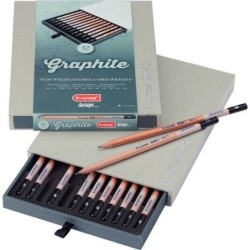 Pencil Set Talens Bruynzeel Graphite Design 12 Pieces