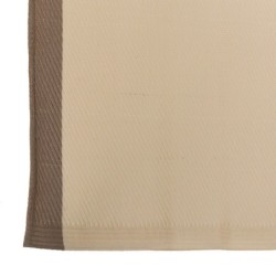 Outdoor rug Andros Beige Brown polypropylene