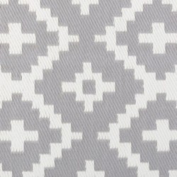 Outdoor rug Paros Grey polypropylene