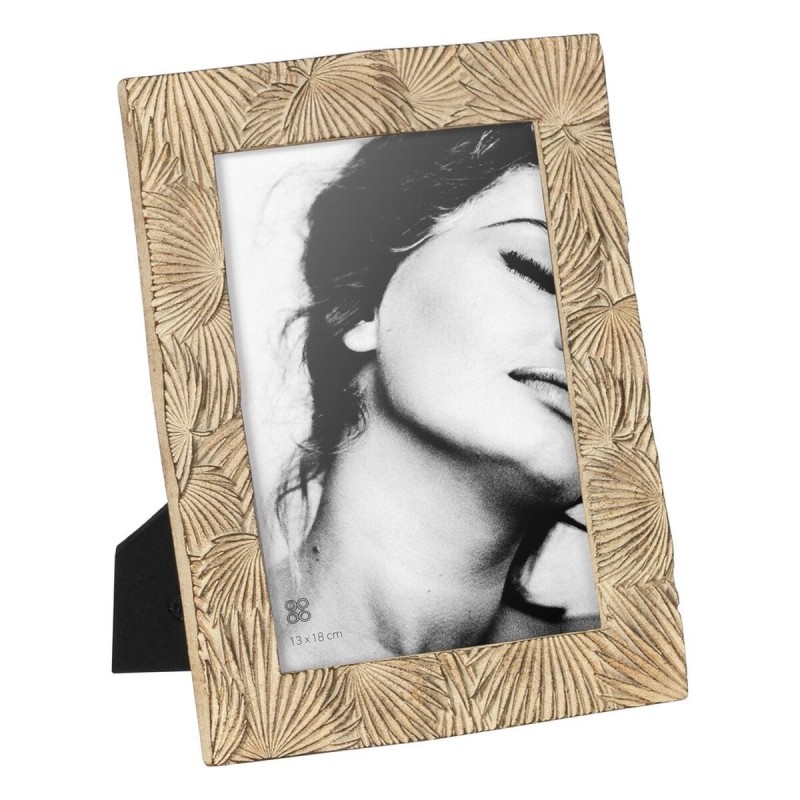 Photo frame Beige Polyresin 17,2 x 2 x 23 cm