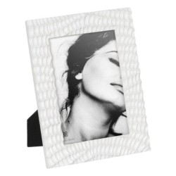 Photo frame White Polyresin 18,4 x 1,7 x 23,5 cm