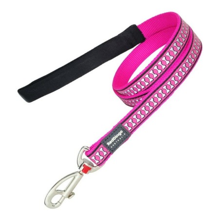 Dog Lead Red Dingo Reflective Fuchsia (2 x 120 cm)