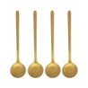 Coffee Spoon Bialetti Deco Glamour Golden Steel (4 Units)