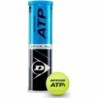 Tennis Balls Dunlop ATP Official Yellow Multicolour