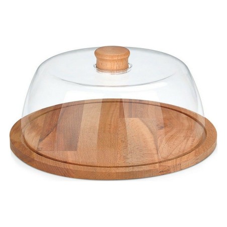 Cheeseboard Quttin With lid Wood 29 x 29 x 12 cm