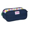 Triple Carry-all Benetton Love Navy Blue (21,5 x 10 x 8 cm)