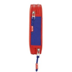 Double Pencil Case Atlético Madrid Red Navy Blue (28 Pieces)