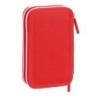 Double Pencil Case Sevilla Fútbol Club Red (28 Pieces)