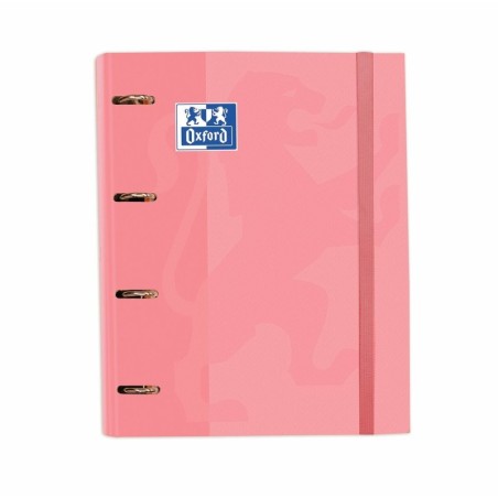 Ring binder Oxford Pink A4+