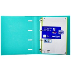 Ring binder Oxford Light Green A4+