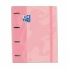 Ring binder Oxford Light Pink A4+