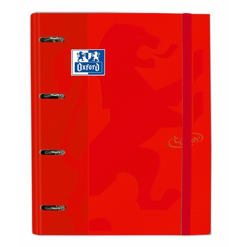 Ring binder Oxford Touch Europeanbinder Red A4 A4+