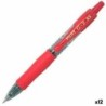 Roller Pen Pilot G-2 XS Retractable Red 0,4 mm (12 Units)