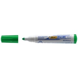 Liquid chalk marker Bic Velleda Ecolutions 1701 Green (12 Pieces)