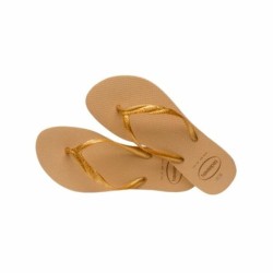 Women's Flip Flops Havaianas Fantasia Gloss Golden