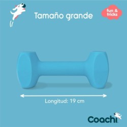 Dumbbell Coachi TRAINING DUMBBELL Blue L Plastic