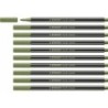 Felt-tip pens Stabilo Pen 68 metallic Leaf Green (10 Pieces)