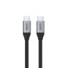 Cable USB C Unitek C14082ABK Black 1 m