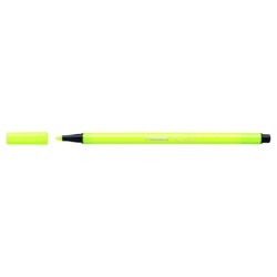 Felt-tip pens Stabilo Pen 68 Fluorescent Yellow (10 Pieces)