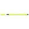 Felt-tip pens Stabilo Pen 68 Fluorescent Yellow (10 Pieces)