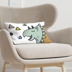 Cushion cover Kids&Cotton Italo C White 30 x 50 cm