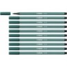 Felt-tip pens Stabilo Pen 68 Turquoise Green (10 Pieces)