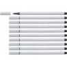 Felt-tip pens Stabilo Pen 68 Light grey (10 Pieces)