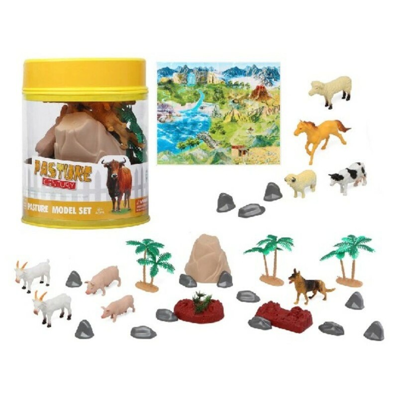 Animal figures Farm (23 x 20 cm) 23 x 20 cm (30 Units) (3 pcs)