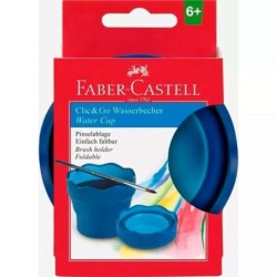 Glass Faber-Castell Clic & Go Foldable Blue 6 Pieces