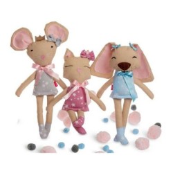 Fluffy toy Berjuan 11202 36 cm Boastful little rat (36 cm)